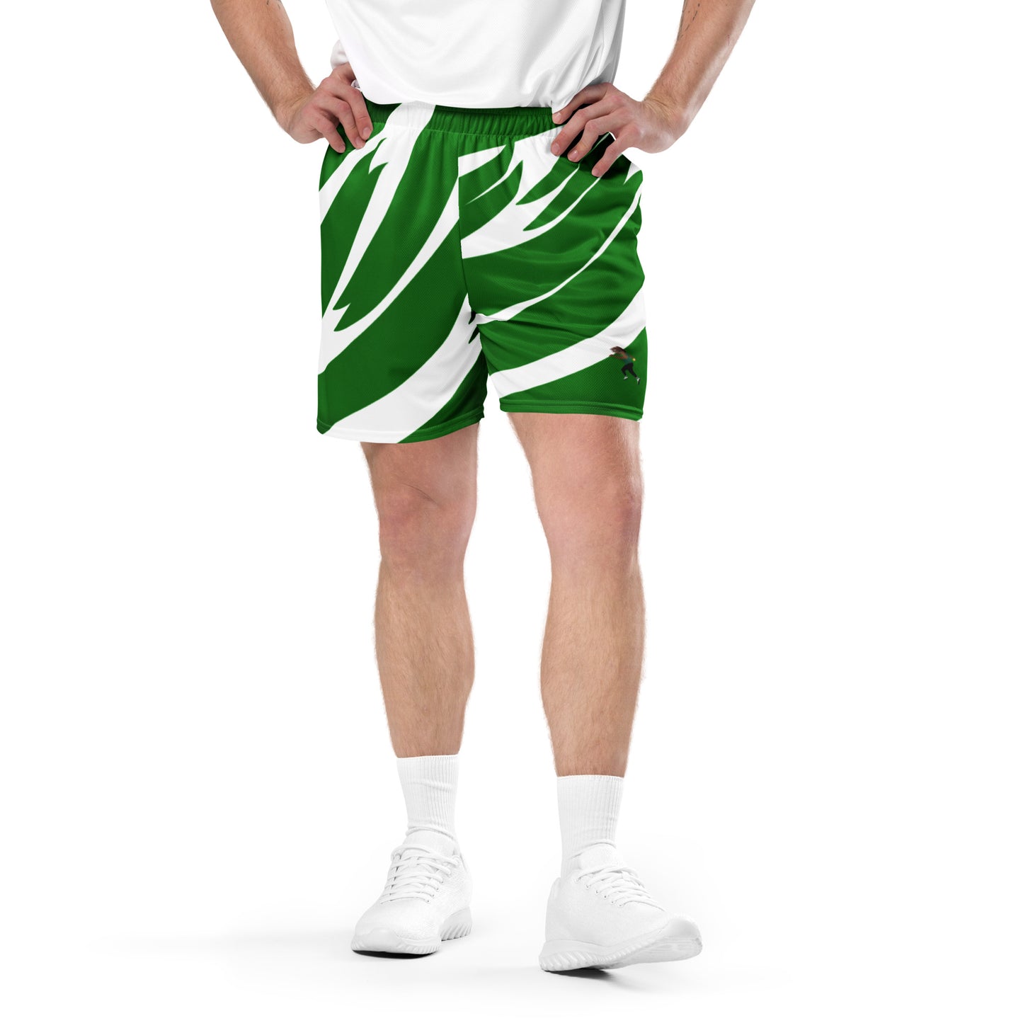 Stripes Unisex Mesh Shorts