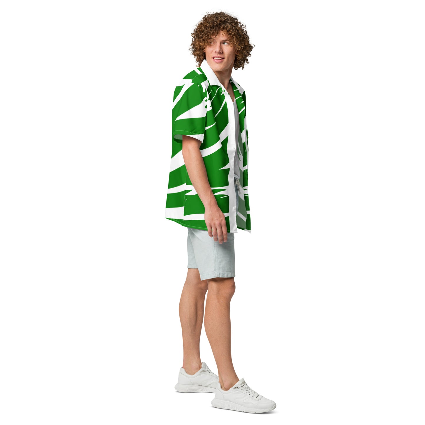 Stripes Unisex Button Shirt