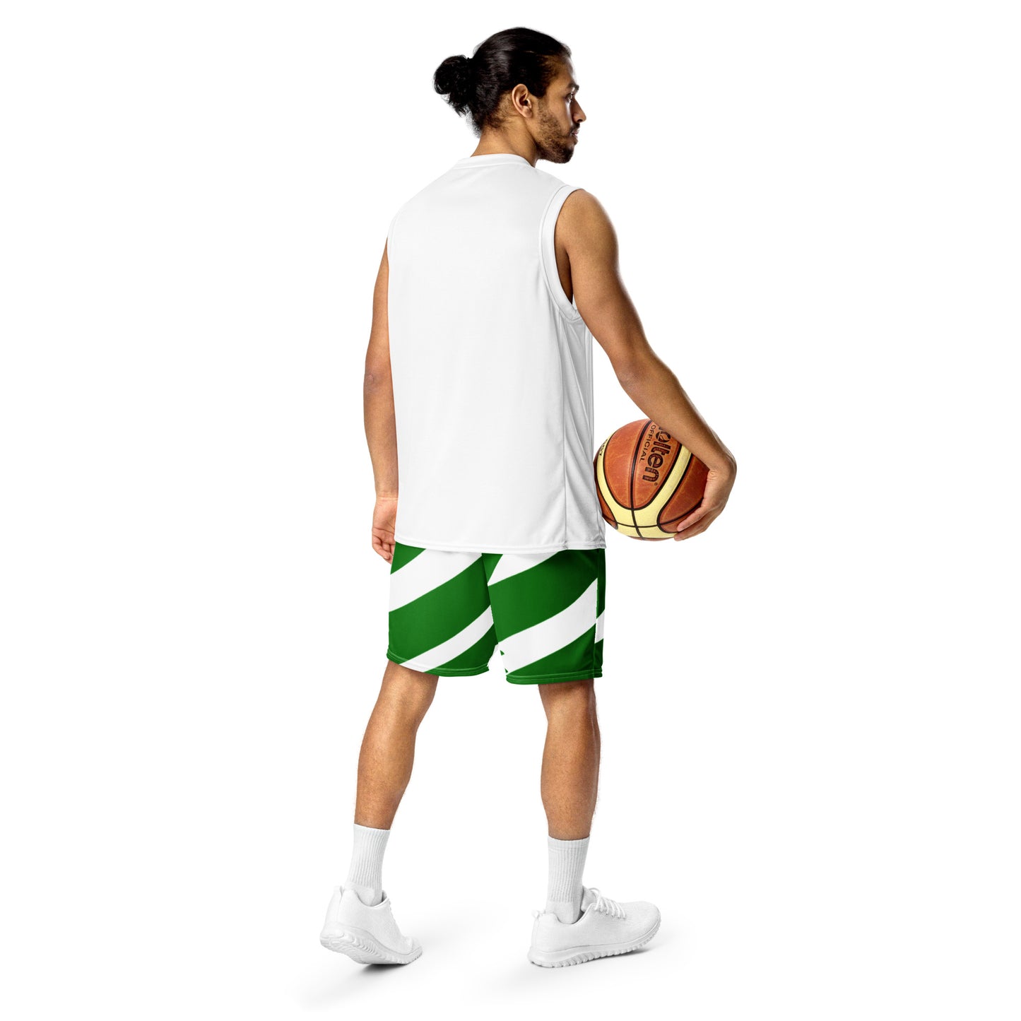 Stripes Unisex Mesh Shorts