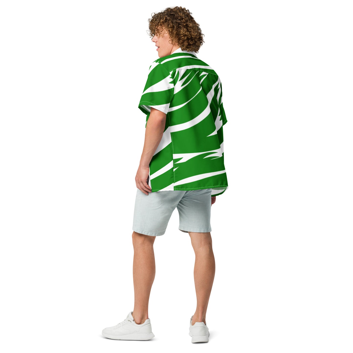 Stripes Unisex Button Shirt