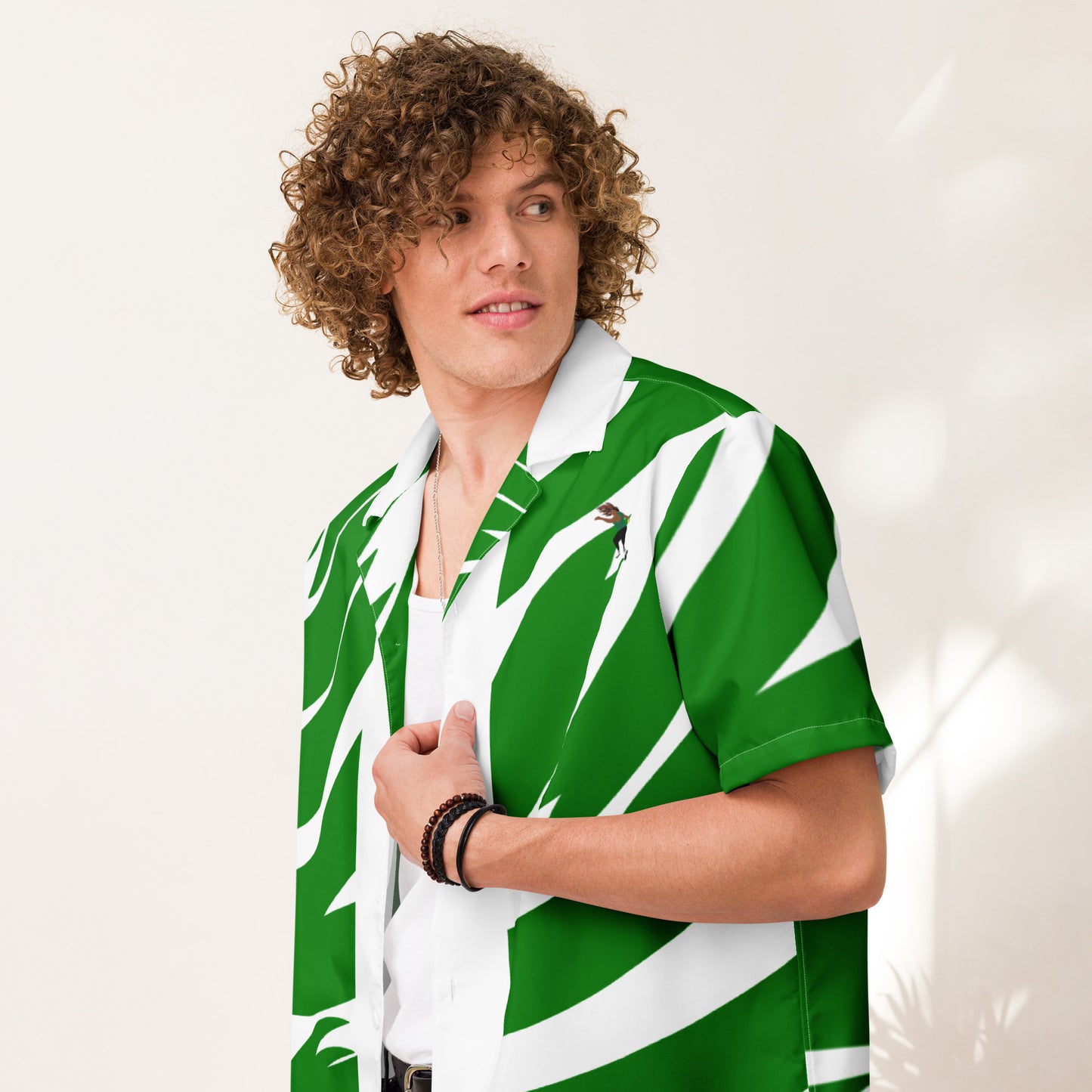 Stripes Unisex Button Shirt